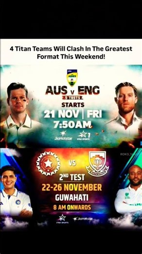 “IND vs SA + ENG vs AUS Today! Massive Cricket Day!#shorts