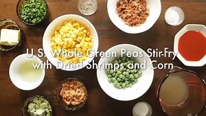 Start soaking those U.S. Whole Green Peas tonight – you’ll definitely be needing them! Dig into delicious stir-fry featuring our #USPulses and let’s experience this Chinese-style dinner together. Go ahead, marinate those pounded shrimps: http://bit.ly/2WaUjlq | U.S. Pulses Philippines