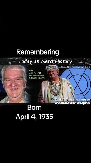 Remembering Kenneth Mars, born April 4, 1935 and passed away February 12, 2011.