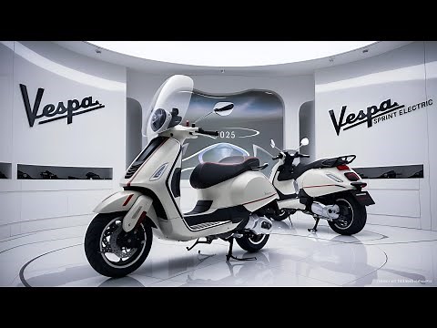 2025 Vespa Sprint Elettrica Test Ride: Effortless Urban Cruising"