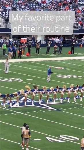 Thunder with the Ladies of Dallas cowboy cheerleader team! #cheerleader #dallascowboys