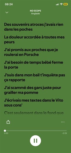 Anglade no scope #rapfr #musik #unsonsparjour #spotify #2023 @Spotify France @Anglade