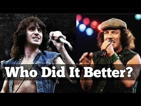 Who's The Better Singer? Bon Scott or Brian Johnson?