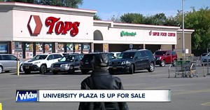 University Plaza is up for sale