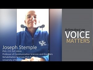 Interviews on Voice Matters: Episode #19 with Joseph Stemple