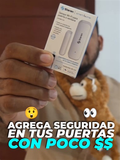 🚪📲 Convierte tu casa en una Smart Home en minutos Con este Sensor Wi-Fi para puerta o ventana sabrás cada vez que alguien abra o cierre un acceso 🔔👀 🔹 Se conecta directo a tu módem por Wi-Fi 🔹 Compatible con Alexa y Google Assistant 🔹 Puedes compartir el control con otros usuarios 🔹 Funciona como detonador para activar otros equipos Smart 🔹 Instalación fácil con adhesivo (sin cables) Más control, más seguridad, más tranquilidad 🔒✨ #CasaInteligente #SmartHome #SeguridadEnCasa #SterenRD 