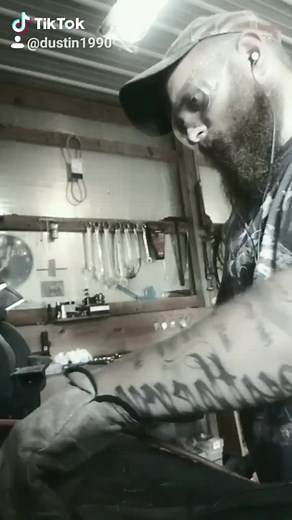 idk why it keeps getting reported? lol #pony #work #tats #beard #country #benchgrinder #American