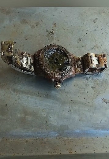Rolex Watch Restoration Found in Landfill
