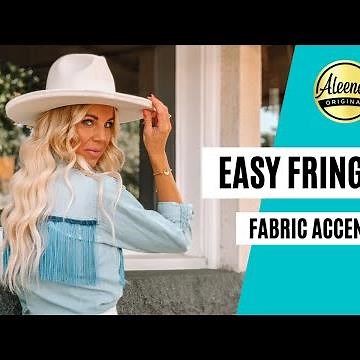 No-Sew Fringe Clothing DIY with Fabric Glue