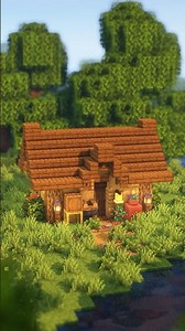 Easy Oak Cottage #minecraft