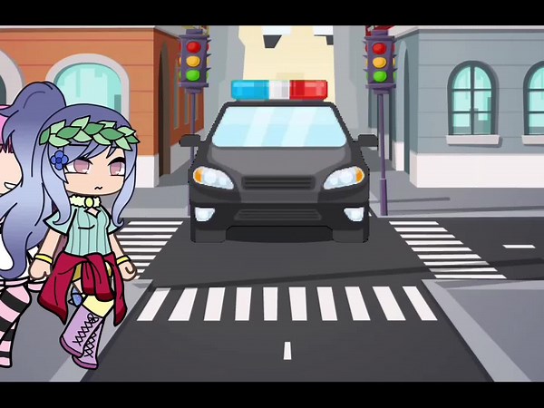 Colorful Cartoon Characters Dance in Urban Scene