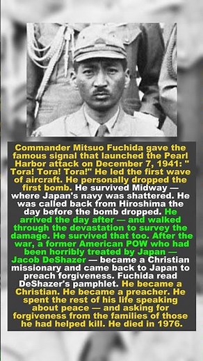 The Man Who Survived Hiroshima & Found Peace with His Enemies 🕊️