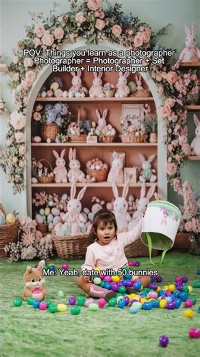 POV: Things you learn as a photographer - Photographer = Photographer + Set Builder