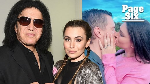 Gene Simmons’ daughter, Sophie, marries James Henderson in mom’s backyard