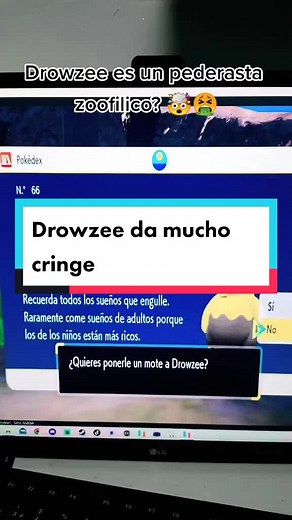 Drowzee da mucho cringe #pokemon #pokemonescarlata #pokemonpurpura #comunidadpokemon #drowzee
