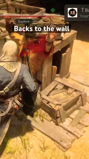 Assassin’s Creed Black Flag Backs to the Wall trophy #gaming #assassinscreedblackflagresynced