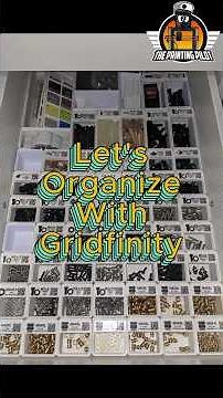 Organizing with Gridfinity