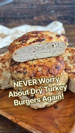 My turkey burgers are always tender, juicy, and flavorful! Try it!! #turkeyburger