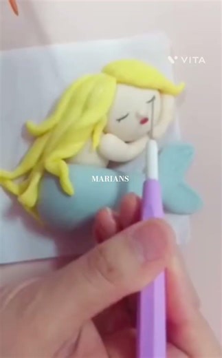 fondant mermaid tutorial 👍