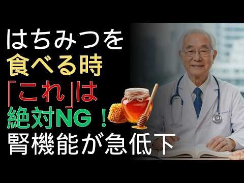蜂蜜と豆腐の危険な食べ方｜知らないと腎臓を壊す習慣と医師の警告 |ドクター健康ラボ