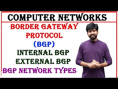 border gateway protocol | BGP | internal and external BGP | BGP network types | computer networks