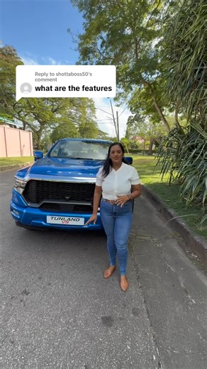 The Foton Tunland V9 4x4 is where power meets premium 💪🏽🔥 161HP Diesel Engine 8-Speed Automatic Transmission 14.6” Touchscreen Infotainment 12.3” LCD Digital Cluster 360° HD Surround Camera Wireless Phone Charging Electric Seats Cruise Control ABS Dual Airbags Rear Towing Beam Hill Descent Control with Auto Hold Remote Central Locking LED Daytime Running Lights This isn’t just a pickup — it’s strength, technology, and comfort built into one bold machine. 💰 $375,000.00 TTD (on the road) 📲 Ca