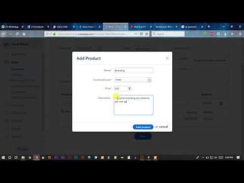 How to create Quotation Online Using Wave apps