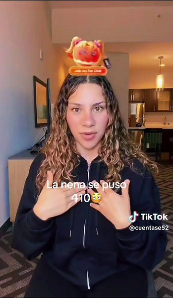 La nena se puso 410#eliesparza #410#tiktok #eliesparzasepuso410#viral @ELizabeth Esparza @TikTok