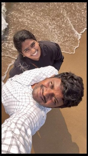 Beach Day in Chennai 🌊✨ | Sunset Vibes | Calm & Aesthetic Vlog #beach #chennai