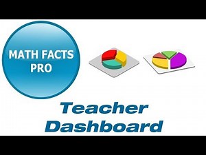 MathFactsPro Teacher Dashboard