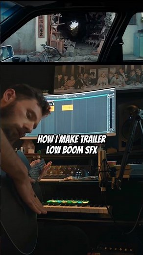 making random guitar noises #sounddesign