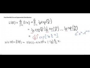 MLE of Exponential