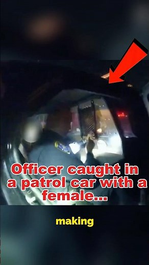 Backup Officers Discover Officer And Suspect Alone In Car