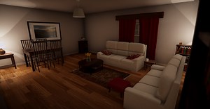 Apartment Living Room | 3D Interior | Unity Asset Store