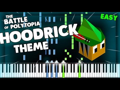 HOODRICK TRIBE MUSIC - The Battle of Polytopia Theme Songs - PIANO TUTORIAL