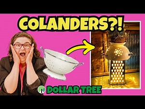 Dollar Tree Colanders Make THE MOST BEAUTIFUL Lights?! 7 Genius Hacks Nobody Is Doing Yet 😳