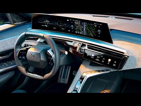 2024 Peugeot 3008 Interior – New panoramic i-Cockpit with 21-Inch Curved Screen