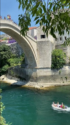 🇧🇦 Mostar, Bosnia – The Enchanting Beauty of the Historic Bridge ✨