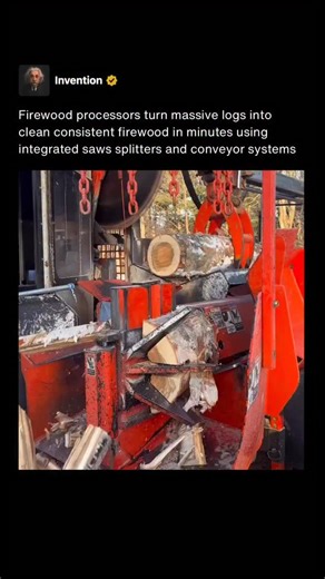 Firewood processors are designed to take raw logs and convert them into uniform firewood through a continuous automated workflow. A single machine handles cutting the log to length splitting it to size and moving finished pieces away for collection. This integration dramatically increases output while keeping results consistent from piece to piece. Modern processors use powerful saw systems hydraulic splitters and conveyor belts to maintain steady production with minimal manual handling. Operato