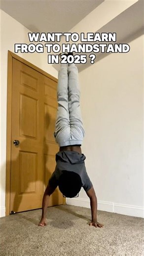 Simple Frog To Handstand Tutorial For 2025 #calisthenics