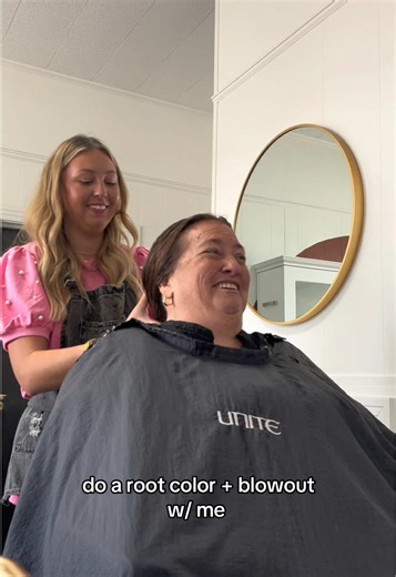 Root Color and Blowout Tutorial at Serendipity Salon