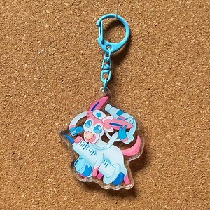 Keychain: Trans Pride HRT Fox - Etsy