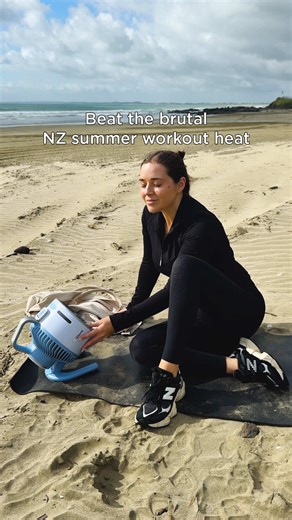 Pilates at the beach or party in the park, The Shark HydroGo is your summer life saver