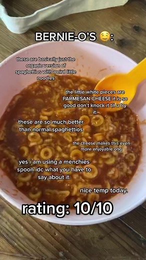 Organic Bernie-O’s Spaghettios Review