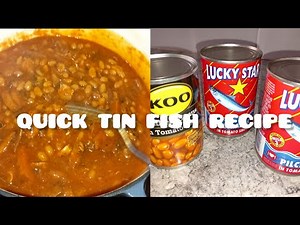 #vlogmas EP 1: How to cook tin fish with baked beans|Easy & budget friendly pilchards recipe.