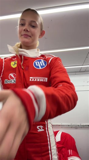 Having my Lightning McQueen moment ❤️🏎️💨 @F1 Academy #f1acadamy #racing #f1 #lightningmcqueen95 #fyp