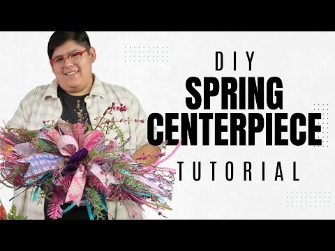 How To Make A Spring Centerpiece | Pastel Easter Centerpiece Tutorial