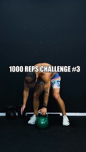1000 REPS CHALLENGE #3 Can you handle it? This is a full-body death march — 1000 reps, one giant list, no excuses. You finish one movement before moving to the next. Break the reps however you want… just don’t quit. Workout Breakdown (FOR TIME – 90 min cap): 100 Curl to Triceps Extension 100 Goblet Squat 100 Suitcase Deadlift (total) 100 Pushups 100 Halvees 100 Air Squat Knee Touch 100 Russian Twist 200 Alternating Bodyweight Lunges Simple. Brutal. Pure grind. 📲 Download app 👉 https://m.kbmh.a