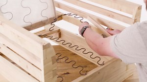 House2Home 25" Couch Spring Repair Kit to Fix Sofa Support for Sagging Cushions - Includes 4pk of Springs, Upholstery Spring Clips, Seat Spring Stay Wire, Screws and Installation Instructions