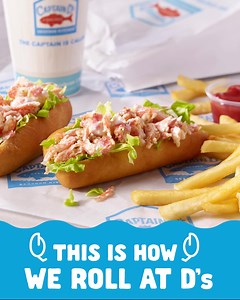 Get your claws on these Lobster Rolls! 🦞 #CaptainDs #LobsterFeast | Captain D's